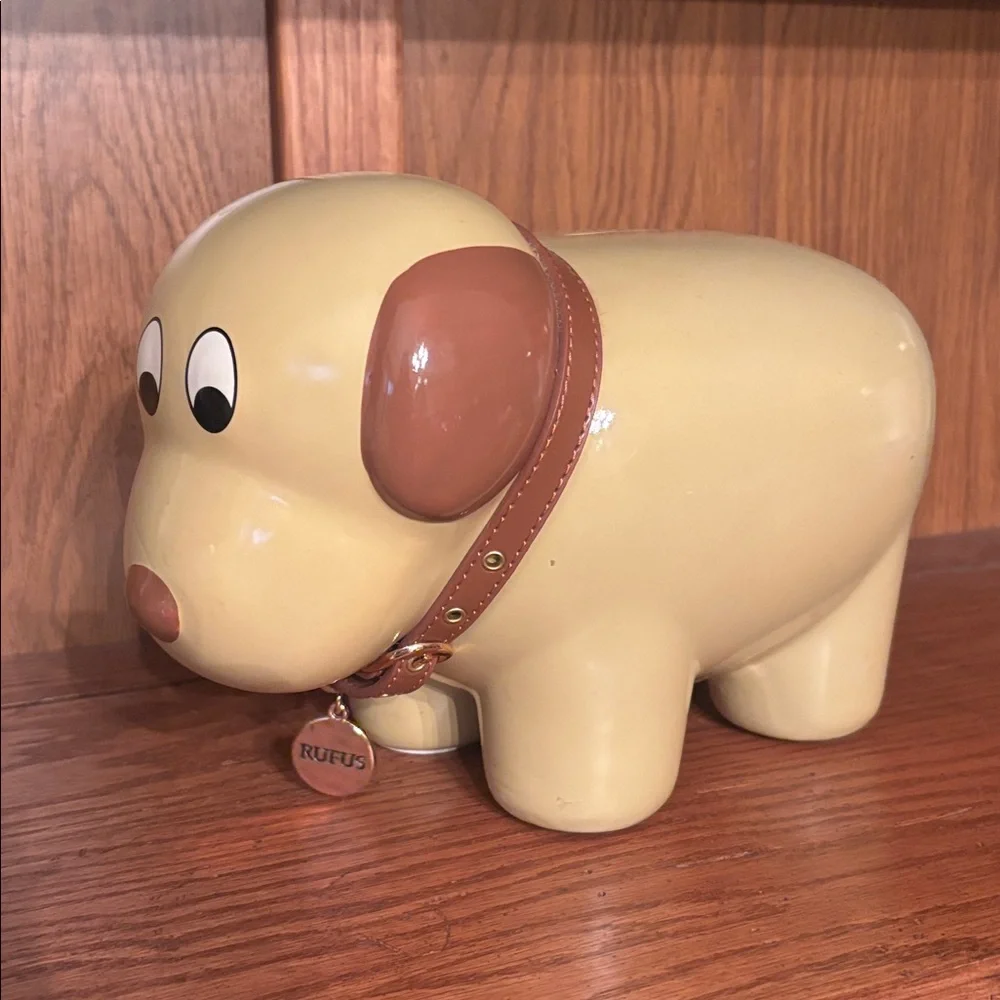 Rufus the Dog Coin Bank